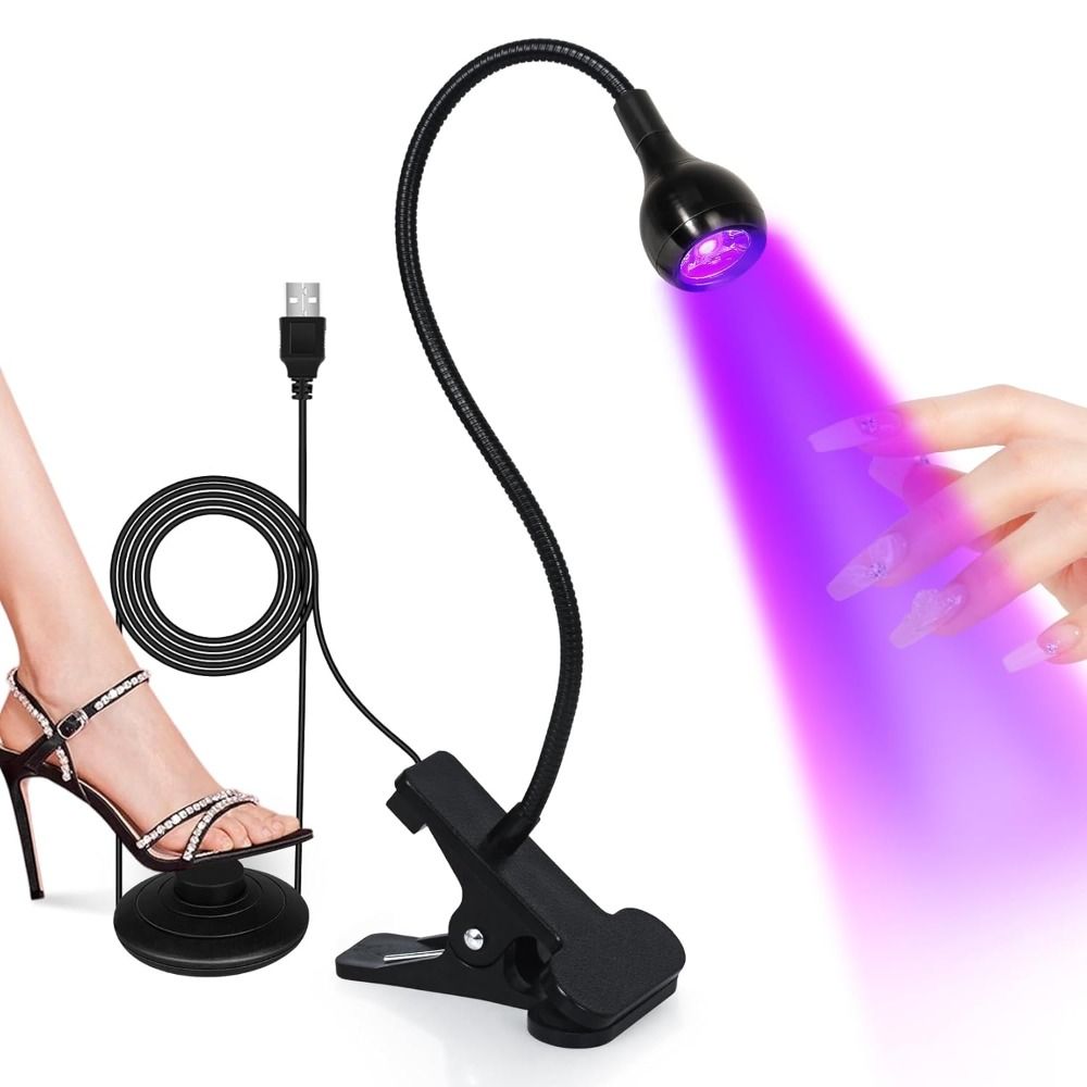 Nail Art Ideas - 5W/3W UV Led Nail Lamp Foot