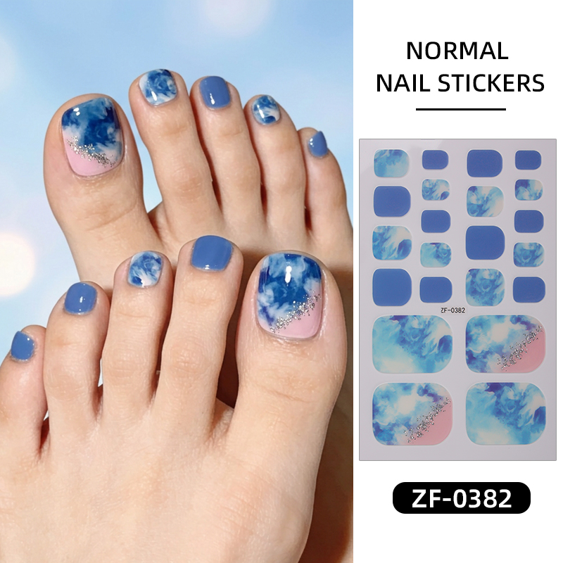 22Tips Gradient Marble Toe Nai - Nail Art Full Design recension och pris
