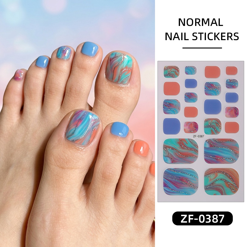 22Tips Gradient Marble Toe Nai - Nail Art Full Design recension och pris