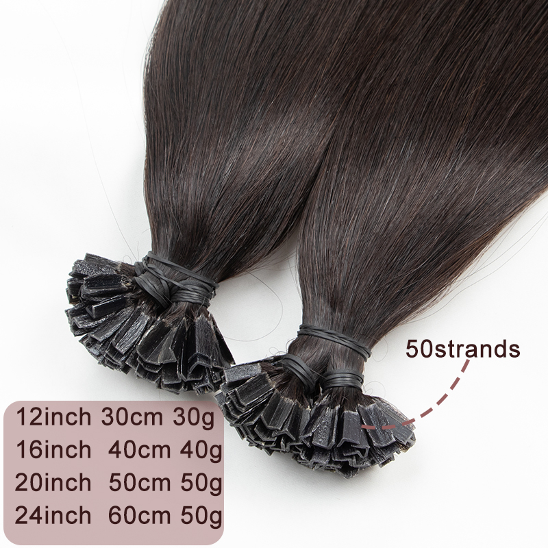 MRS HAIR 50G K Tip Hair Extens - Nail Art Natural recension och pris