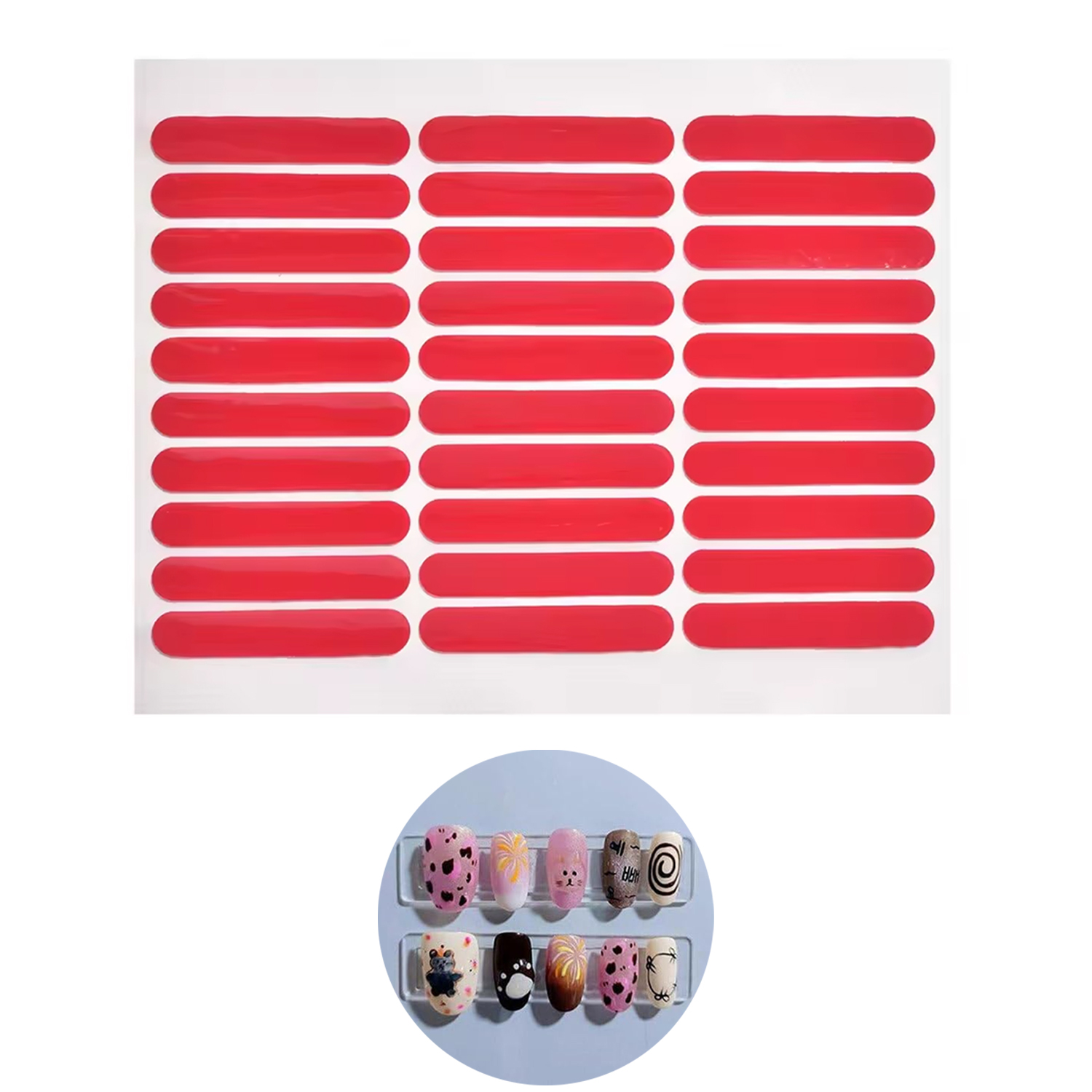 LULAA Double-Sided Crystal Tap - Striping Tape Nail recension och pris
