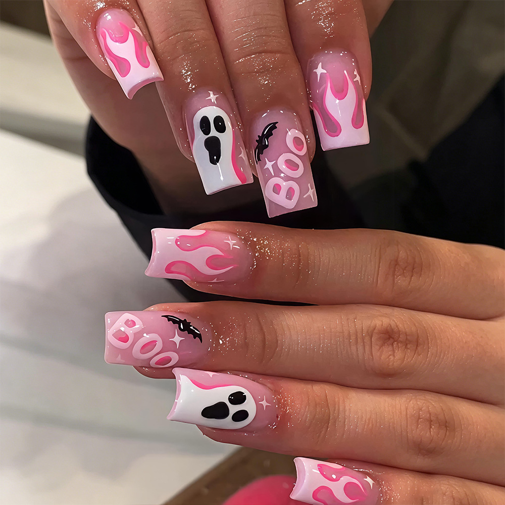 24Pcs Halloween Press On Nails - Nail Art Y2K recension och pris