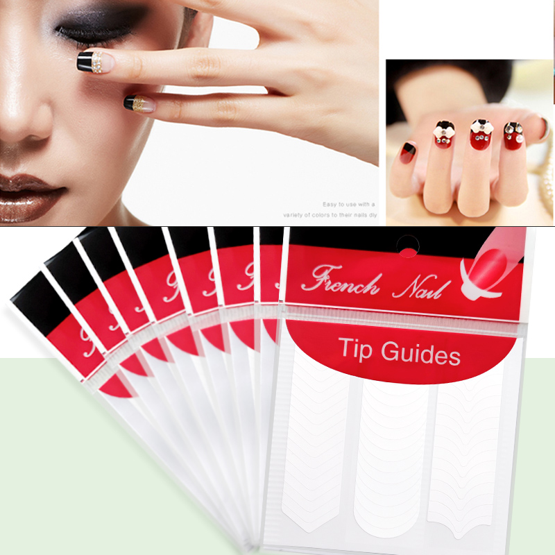 French Tip Manicure Stickers 1 - Striping Tape Nail recension och pris