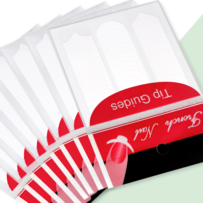 French Tip Manicure Stickers 1 - Striping Tape Nail recension och pris