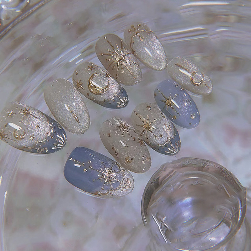 24pcs Gilded Starlight Stick o - Nail Art Y2K recension och pris