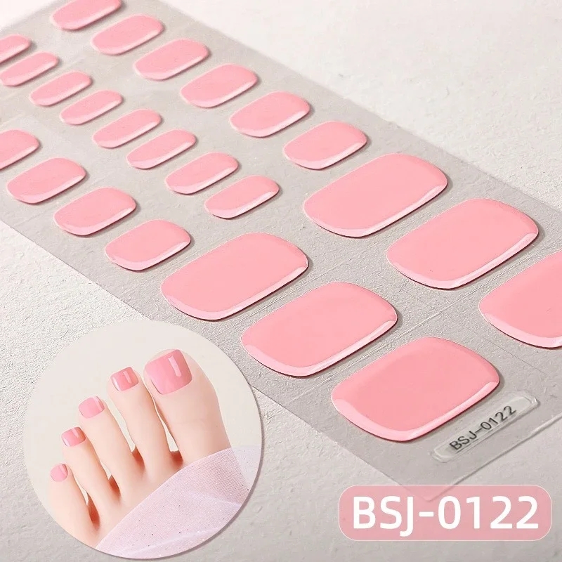Toe Gel Nail Sticker Hardens w - Striping Tape Nail recension och pris