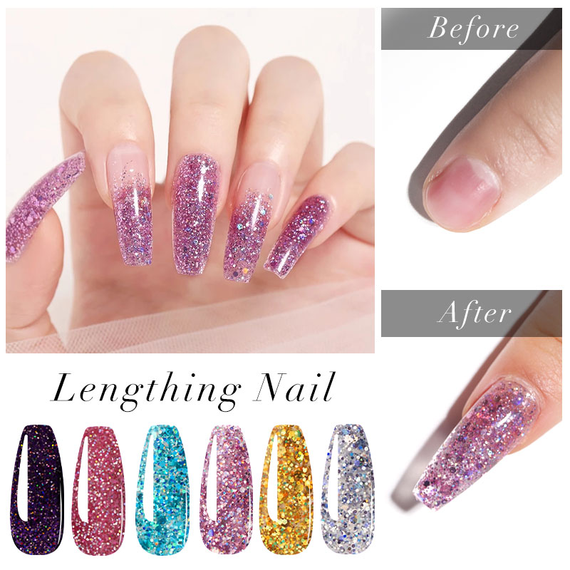 Poly Nail Gel Full Set With 6W - Nail Art Full Design recension och pris