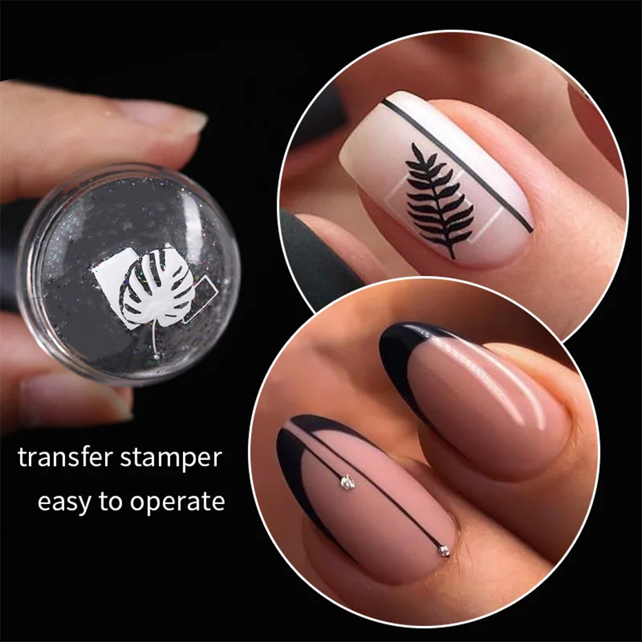 Nail Stamping Plates Pure Clea - Nail Art Full Design recension och pris