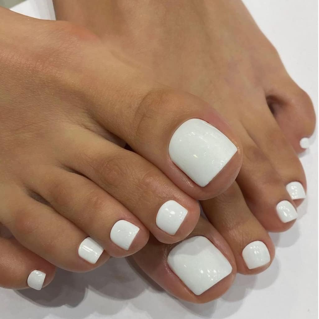 120pcs False Toe Nail Tips 12  - Nail Art Full Design recension och pris