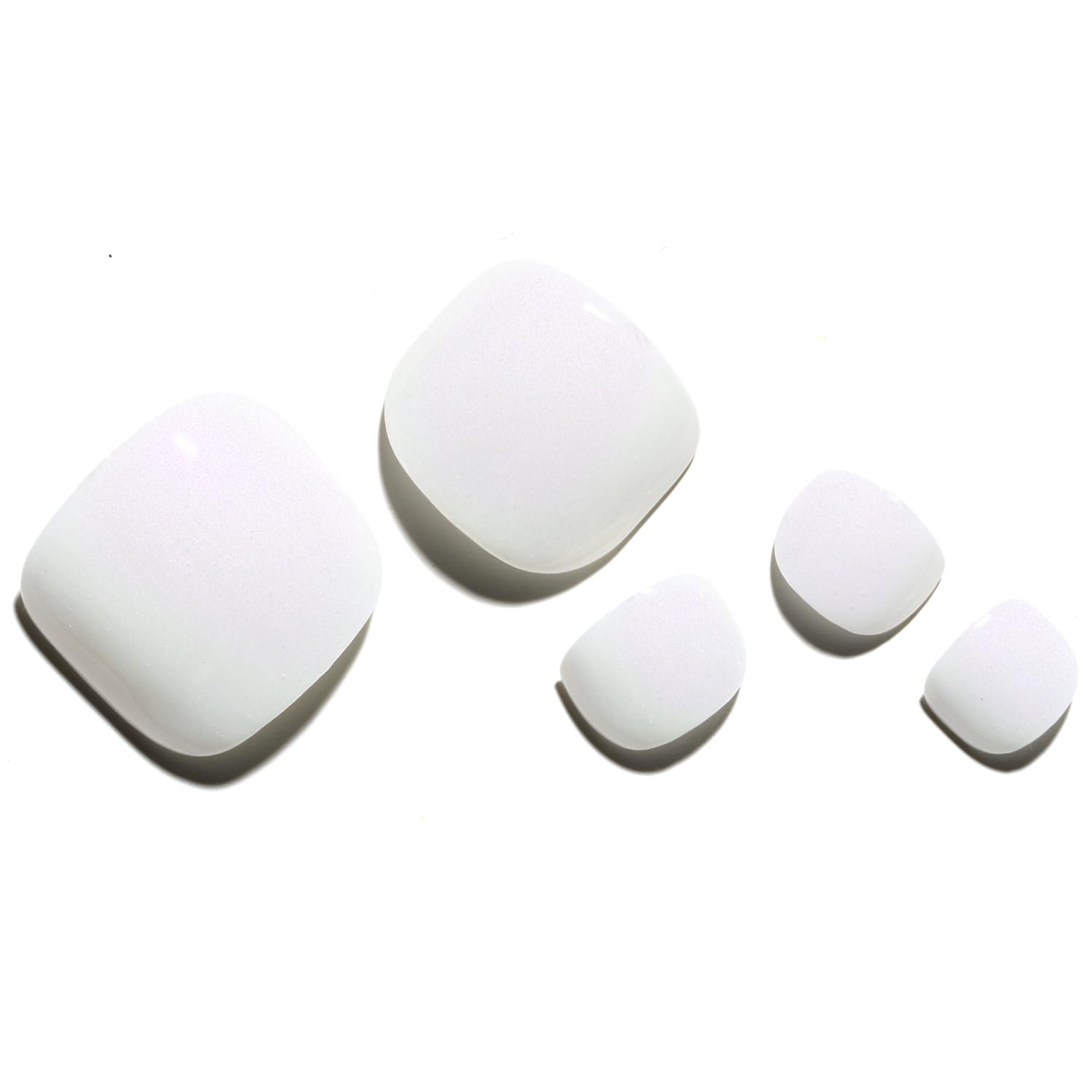 120pcs False Toe Nail Tips 12  - Nail Art Full Design recension och pris