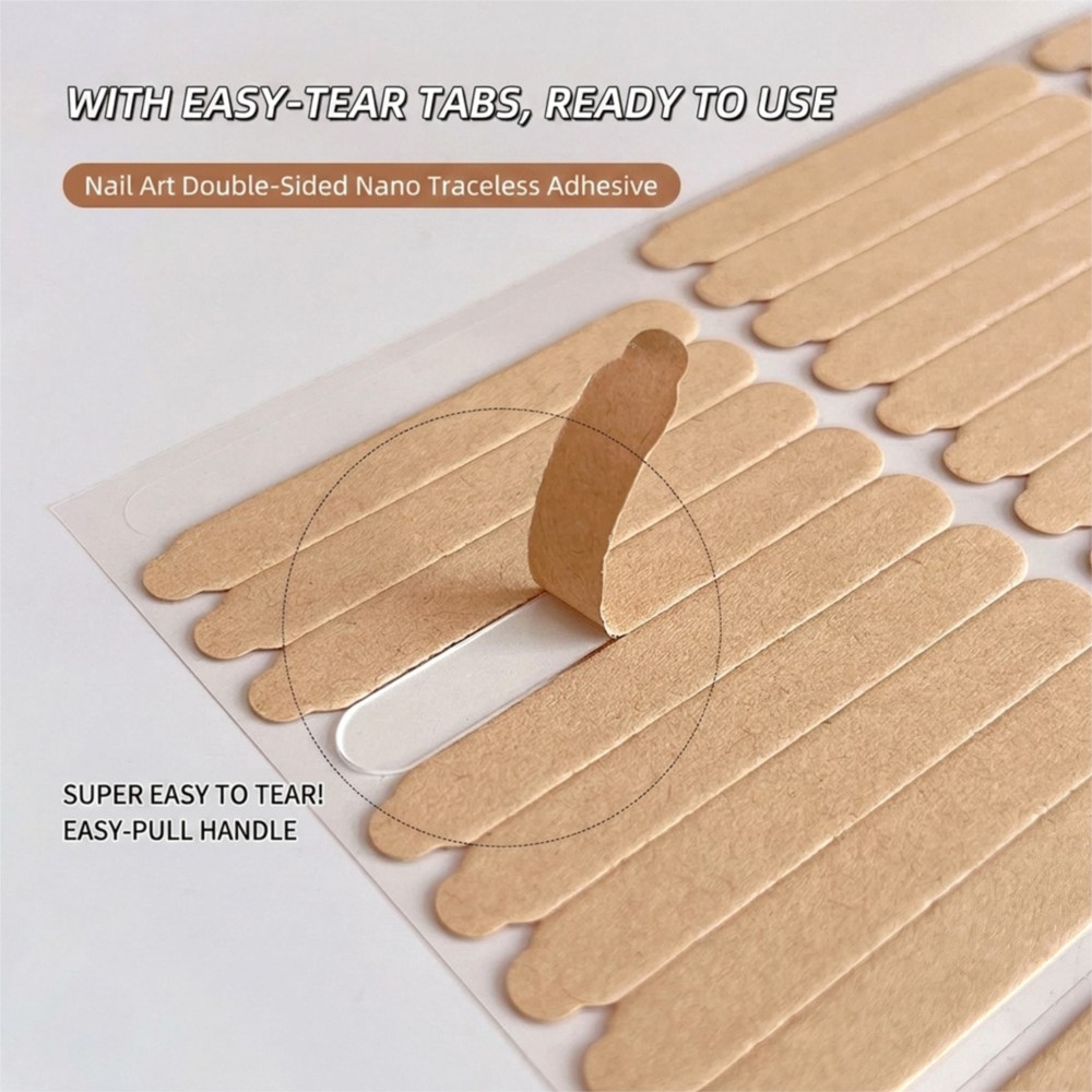 60/66/100pcs Transparent Doubl - Striping Tape Nail recension och pris