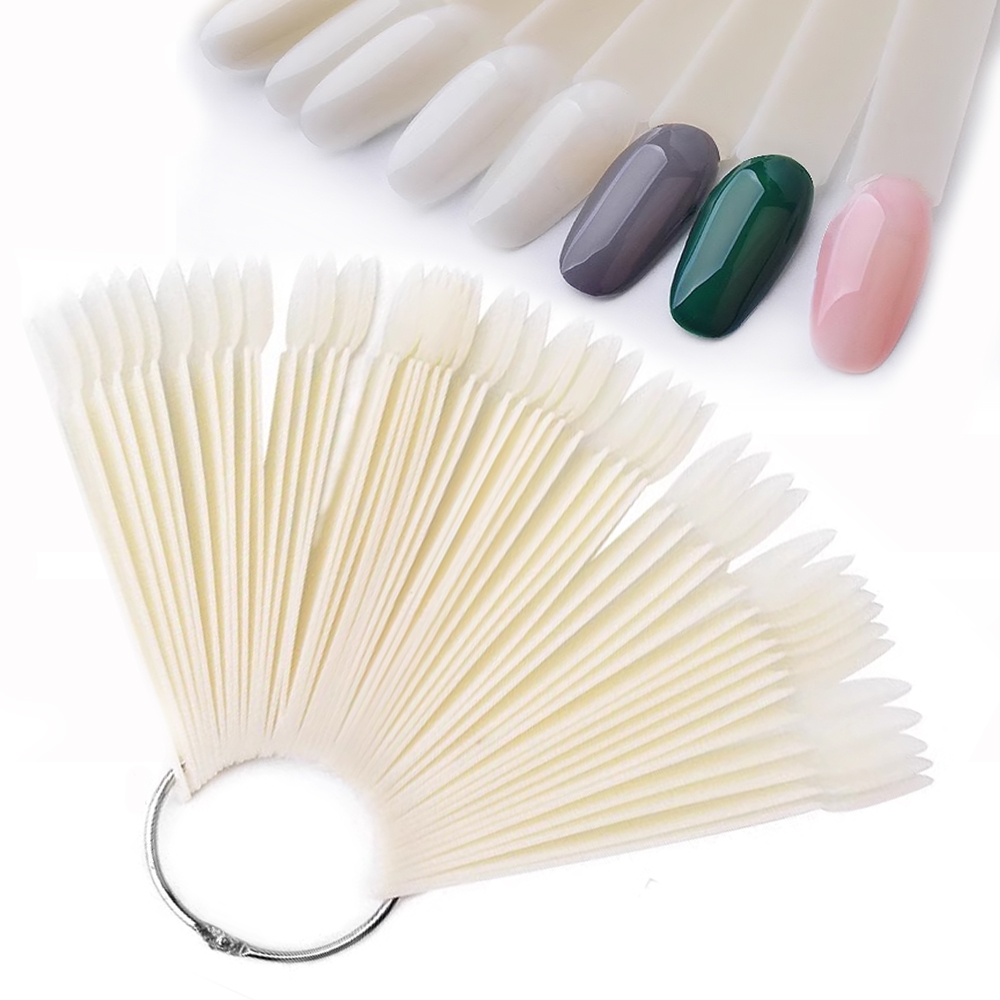 50Pcs False Tips For Nail Art  - Nail Art Natural recension och pris