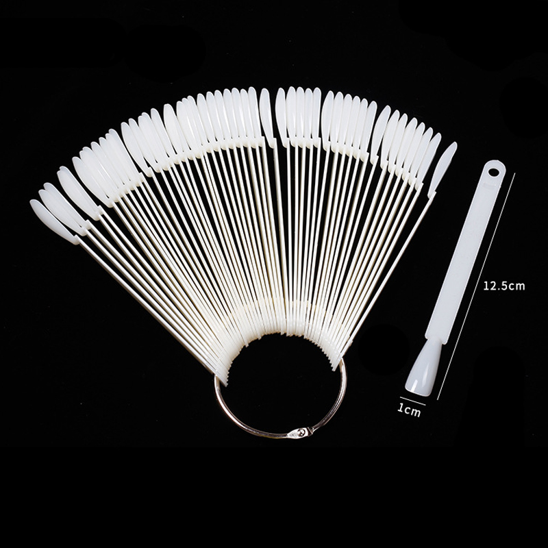 50Pcs False Tips For Nail Art  - Nail Art Natural recension och pris