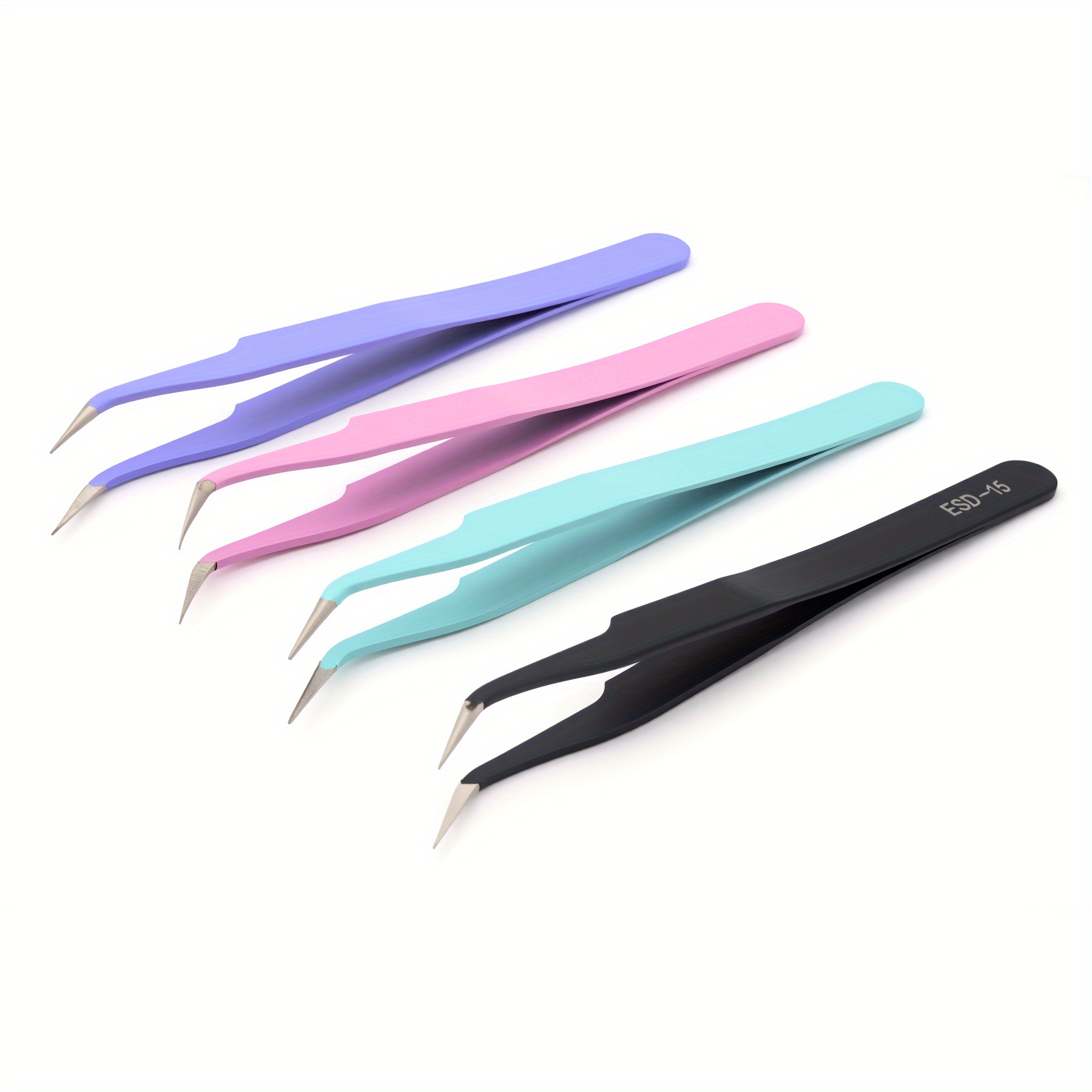 Stainless Steel Tweezers Scrap - Striping Tape Nail recension och pris