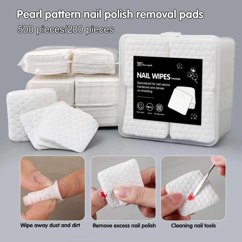 200/500pcs Lint-Free Nail Poli - Nail Art Gel Polish recension och pris