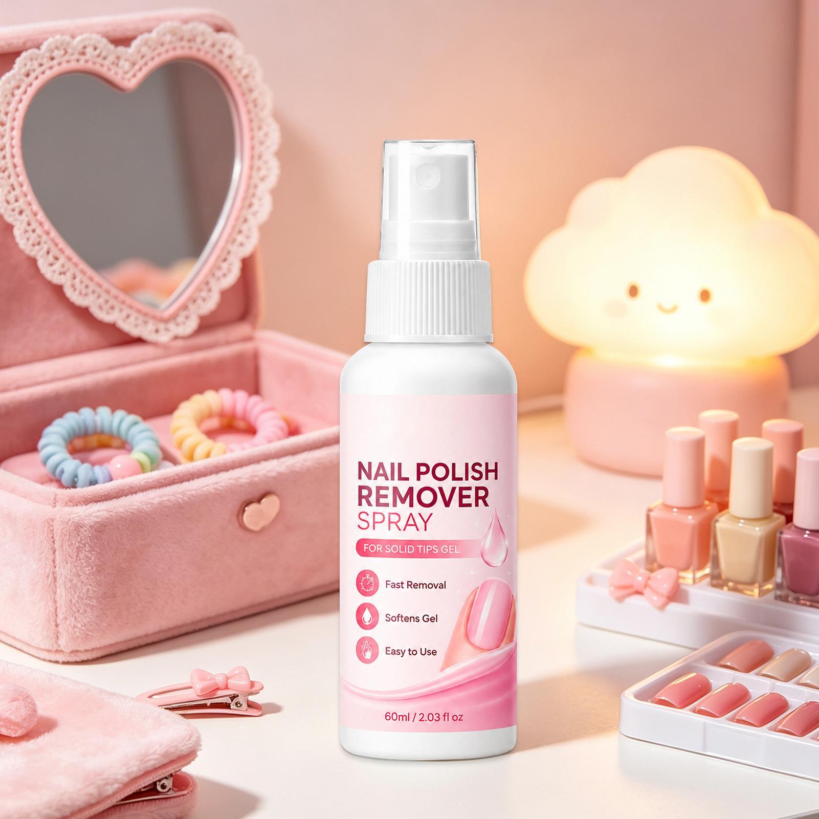 60ml Nail Remover Spray For Pr - Nail Art Gel Polish recension och pris