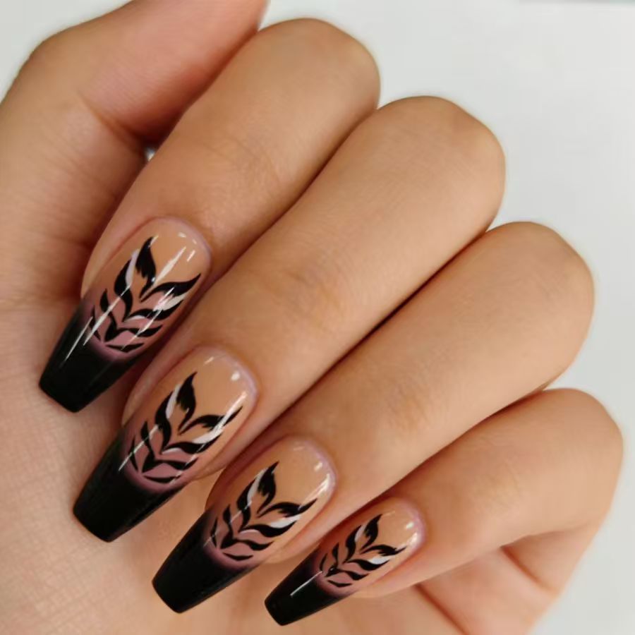 Medium fake nails for women gi - Nail Art Full Design recension och pris
