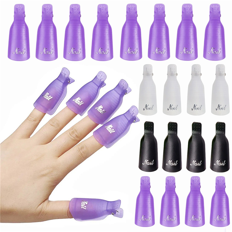 10Pcs Plastic Acrylic Nail Art - Nail Art Gel Polish recension och pris