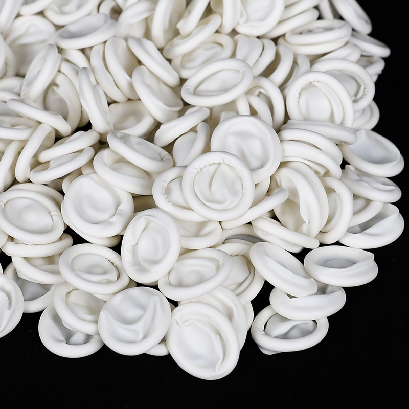50PCS Disposable Finger Cover  - Nail Art Natural recension och pris