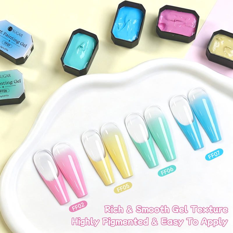UR SUGAR Pink Pat Painting Gel - Nail Art Ombre Pink recension och pris