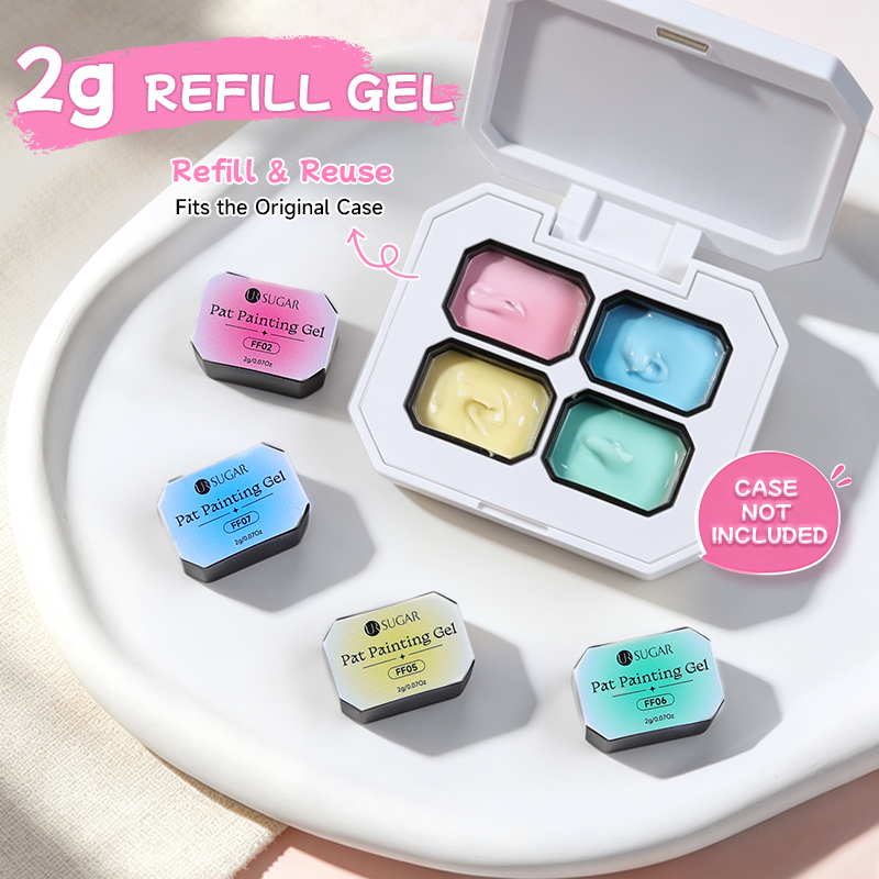 UR SUGAR Pink Pat Painting Gel - Nail Art Ombre Pink recension och pris