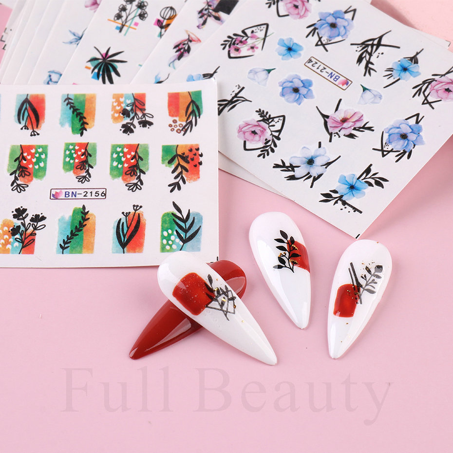 24pcs / Set Spring Summer nail - Nail Art Full Design recension och pris