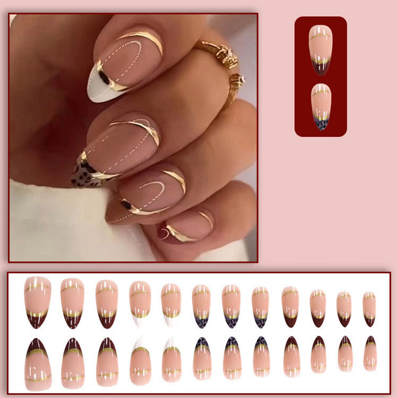 Medium fake nails for women gi - Nail Art Full Design recension och pris