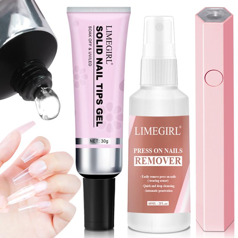 30g Soft Transparent Nail Tips - Nail Art Ideas recension och pris