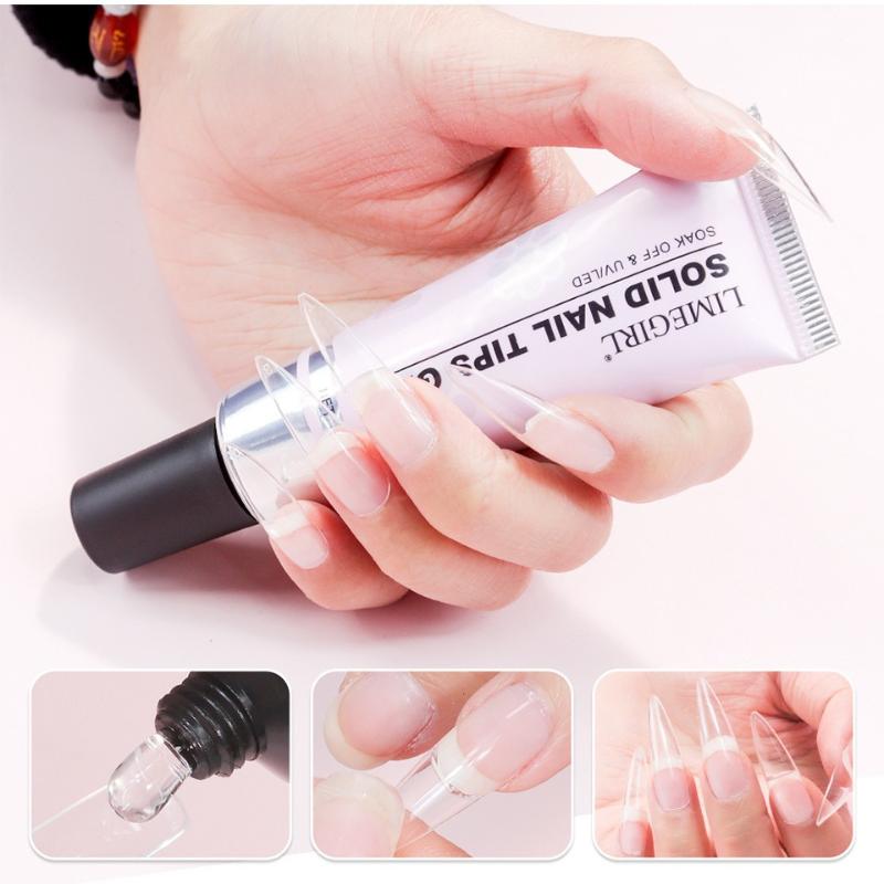 30g Soft Transparent Nail Tips - Nail Art Ideas recension och pris