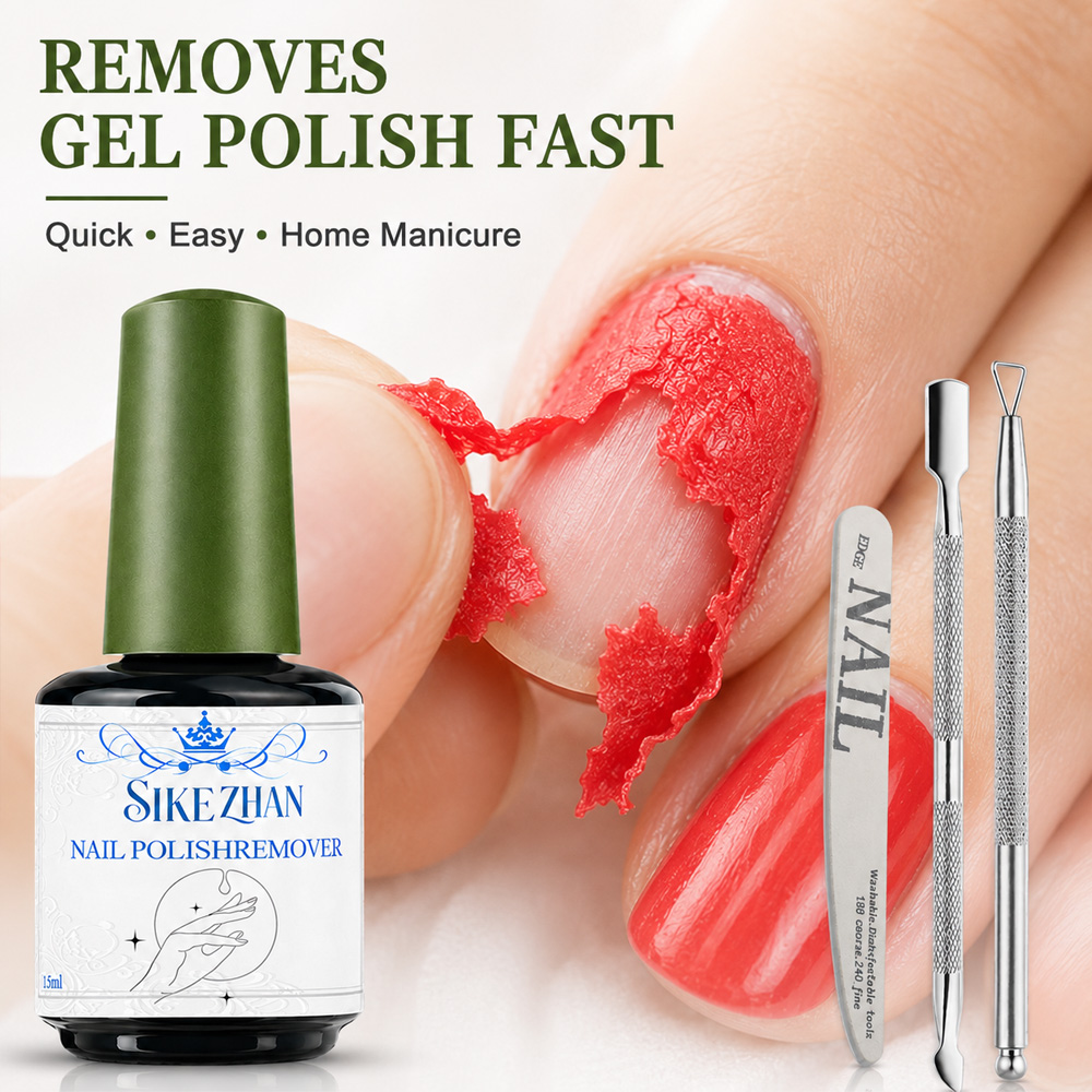 SIKEZHAN Fast Magic Gel Remove - Nail Art Gel Polish recension och pris